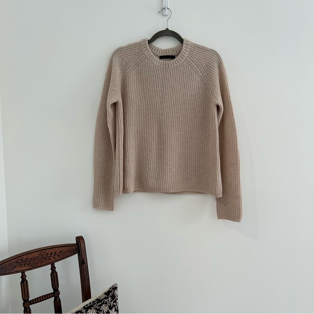 Jenni Kayne Cashmere Fisherman | Oatmeal | sz M
